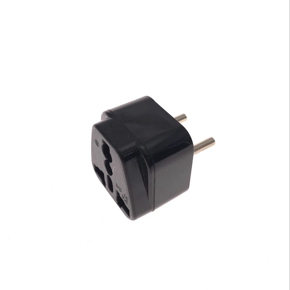 Europe Italy Swiss Male Plug To Universal US plug Taiwan Japan Australia Female Plug Travel AC Power Adapter Connector Charge