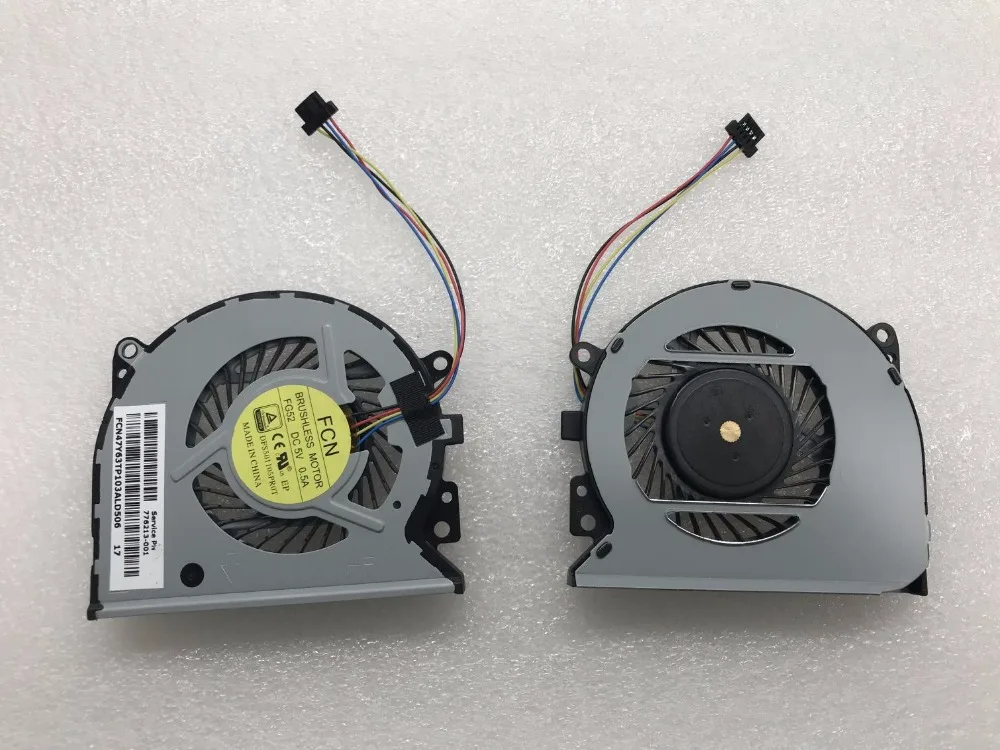 

1PCS-3PCS cpu fan For HP ENVY 15-U 15-U011D 15-u010dx 15-u483cl CPU Cooler Cooling Fan 776213-001 779598-001 DFS501105PR0T FG52