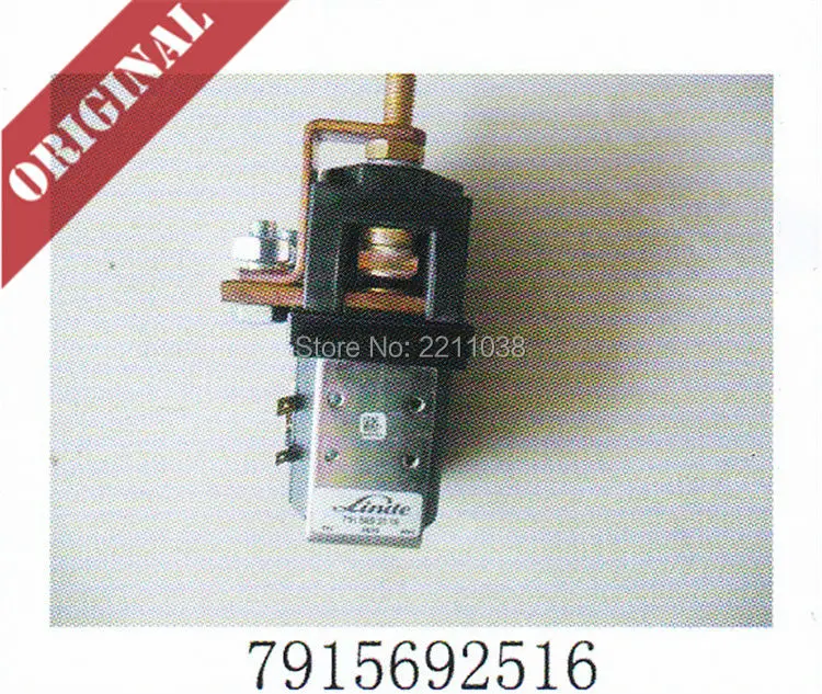 Linde forklift genuine part 7915692516 contactor 48V used on 335 324 electric truck E12 E14 E16 E18 E20 new service spare parts