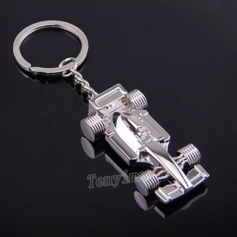 Promotional F1 racing cars keyring, carabiner keychain, men's rings,  wholesale 20pcs/lot sports cars keyring