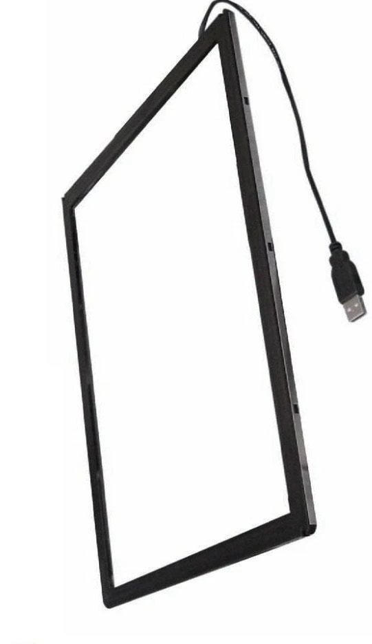 27 inch 10 points usb multi touch screen frame kit for lcd monitor with quick response and high resolution