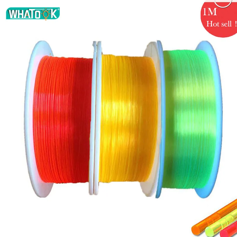 

1M Optical Fibre LED Cable 0.75mm 1.0mm 1.5mm 2.0mm Fluorescence Flex Optic Nano Gun Aim Bow Sight Lighting Plastic Lights Toys