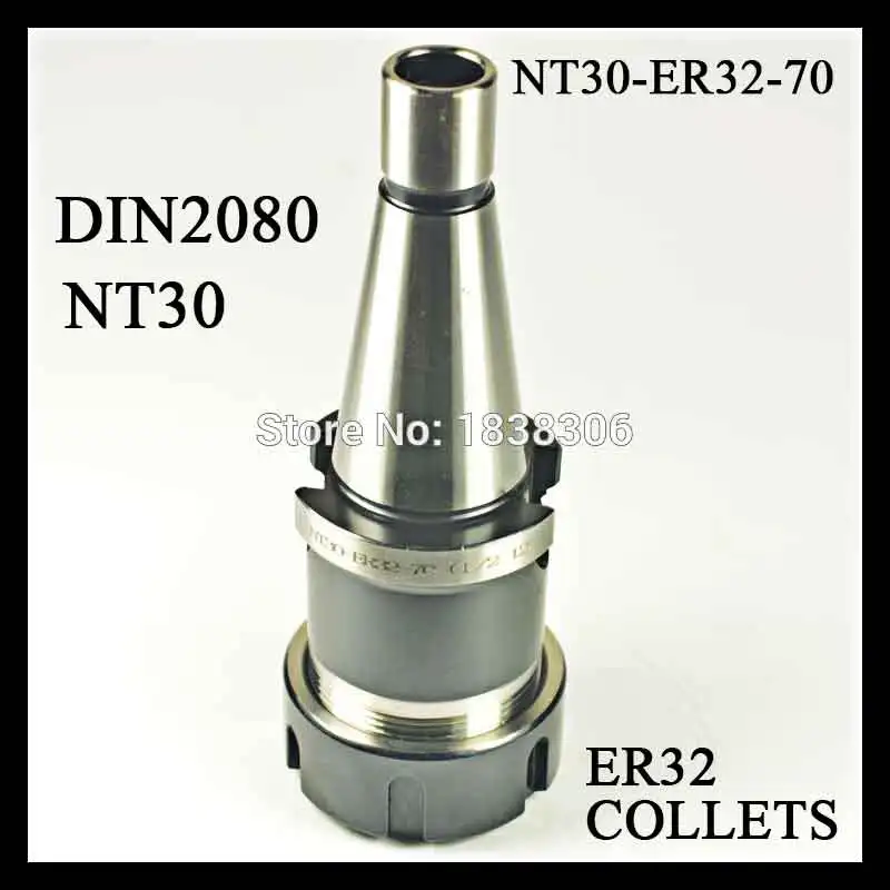 

1 pcs NT30 Toohlholder ER 32 collet drill chuck DIN2080 COLLET CHUCK HOLDER FOR CNC machine MILLING LATHE TOOLS