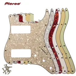 Pleroo Custom Great Quality Guitar Parts 2 P90 Strat Guitar PICKGUARD для США 11 отверстий для винтов Strat 2 P90 Humbuckers