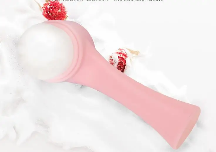 Brosse de nettoyage du visage en Silicone 3D, Portable, Double Face, outil de soins de la peau