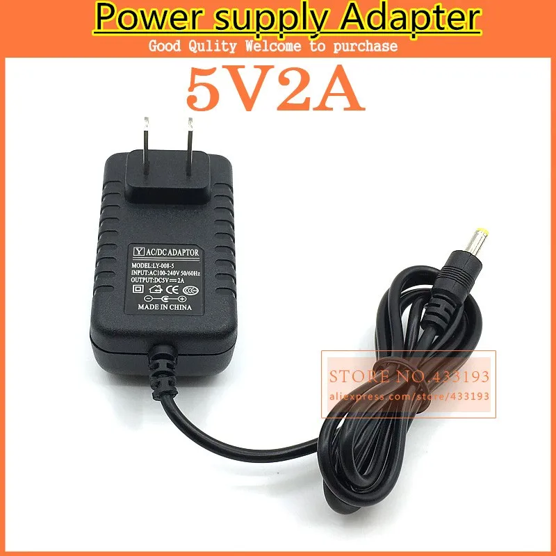 NEW Universal 5V 2A DC 4.0*1.7mm Charger Power Adapter Supply for Android TV Box for Sony PSP 1000 2000 3000