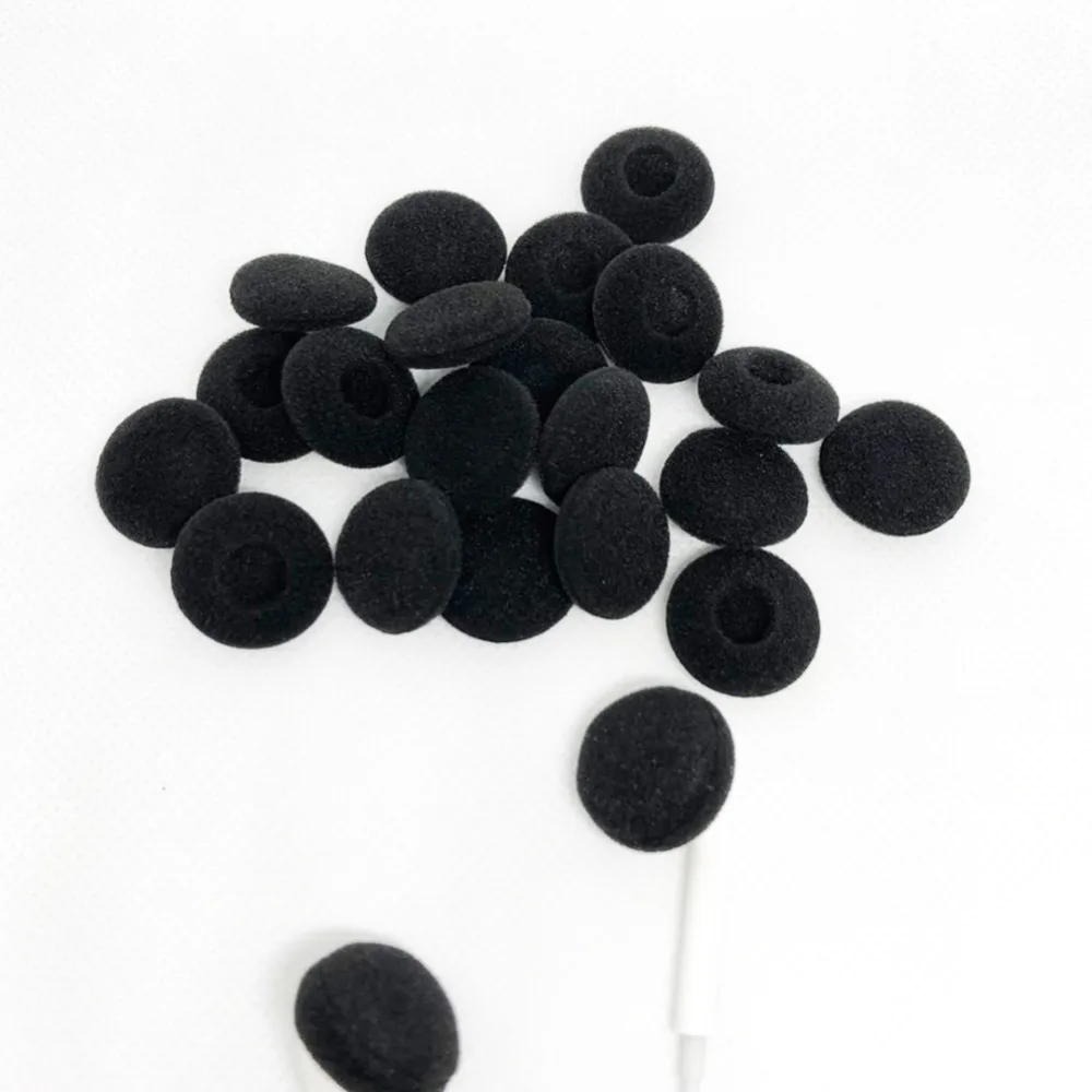 18mm Soft Foam Sponge Ear Tip Cover Replacement Earbud Covers for Bang & Olufsen A8 A-8 B&O Earphones Sleeve
