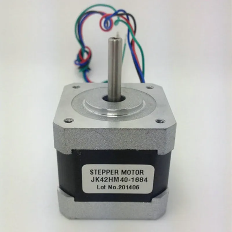 

0.9 degree Nema 17 stepper motor 40mm 1.68A 0.33N.m 42HM40-1684 Nema17 motor 0.33N.m 4-lead for 3D printer