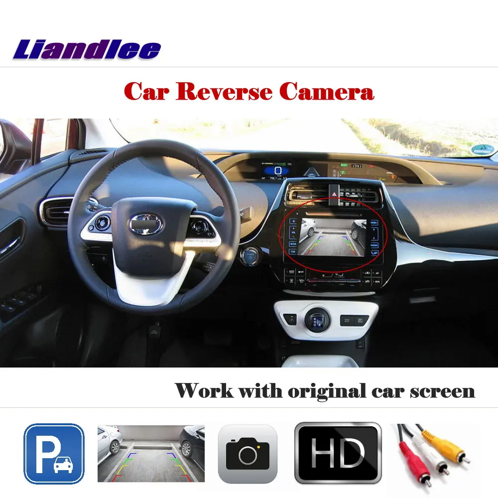 For Toyota Prius 2016-2023 Car Original Display Rear View Image Reverse Camera HD CCD CAM Auto Parking Accessories