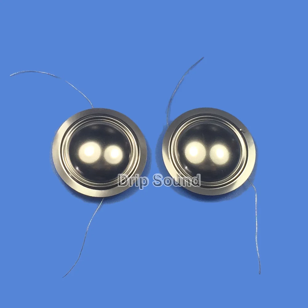 2 قطعة 25.5 مللي متر مكبر الصوت ملف صوتي القرن المتكلم ثلاثة أضعاف الألومنيوم فيلم الحجاب الحاجز محرك رئيس إصلاح أجزاء # 1