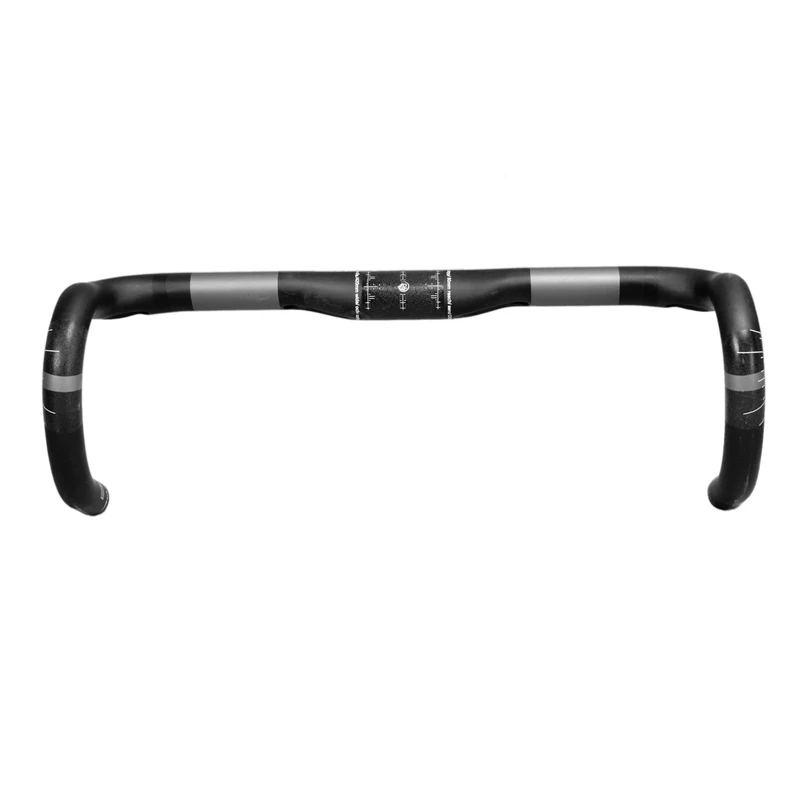 BALUGOE-Full Carbon Handlebar, Road Bicycle Racing, UD Matt, Integrated Cable, Compatible with Kit, New