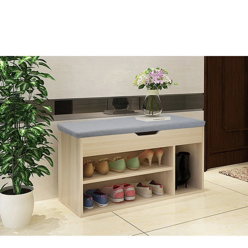 Simple Modern Shoe Storage Stool Fashion Sofa Bench Change Shoe Bench Shoe Rack Living Room Convenient Shoebox Shoes Organizer