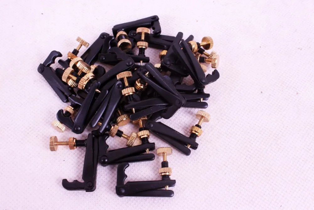 80 pcs Violin Fine tuners Violin Parts Fiddle Tuner String Adjuster Yinfente