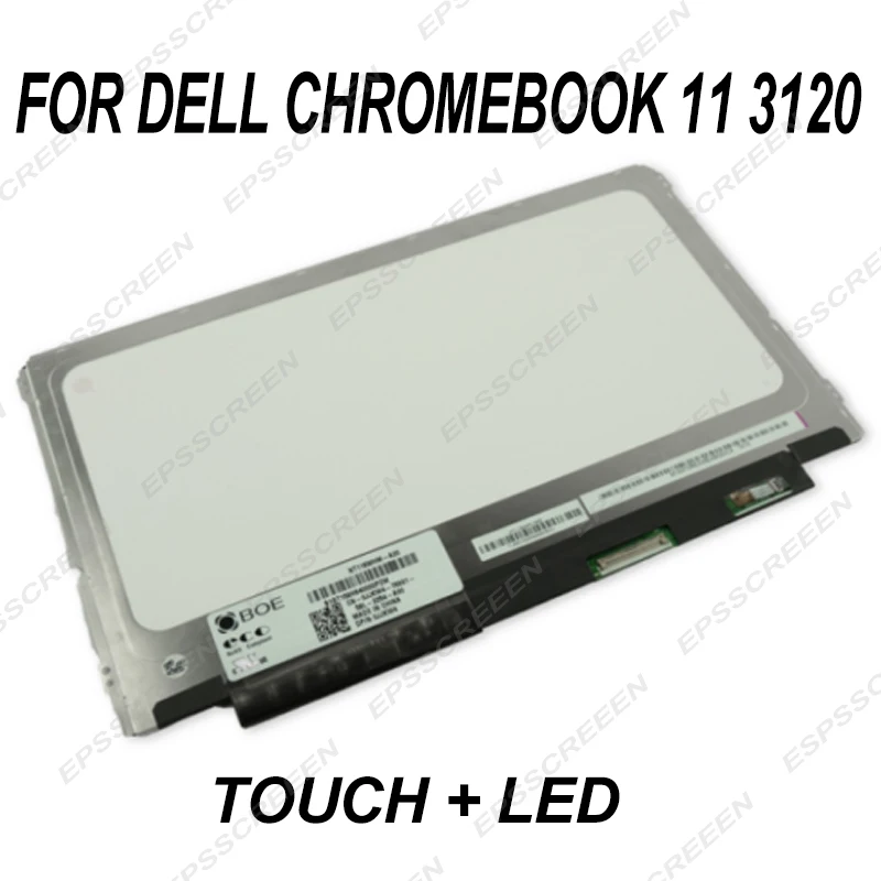 replace digitizer panel 11.6 for DELL Chromebook 11 3120 touch screen with LED/ LCD display educational notebook panel student