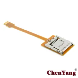 Cablecc CYDZ Micro SD TF Memory Card Kit Male to SD Female Extension Soft Flat FPC Cable Extender 10cm