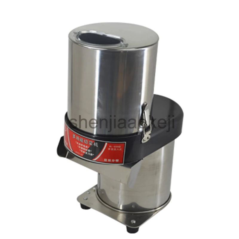Máquina de corte vegetal profissional de aço inoxidável automática elétrica comercial 220 v 400 w 1 pc