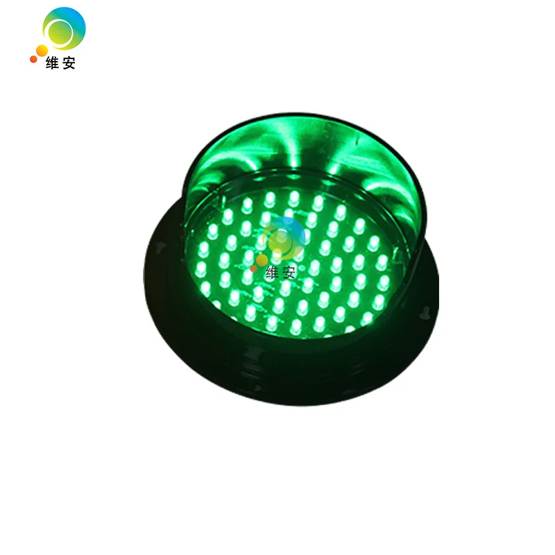 DC12V جديد تصميم البسيطة الأحمر LED وحدة 125 مللي متر الأحمر ضوء إشارة المرور ضوء استبدال