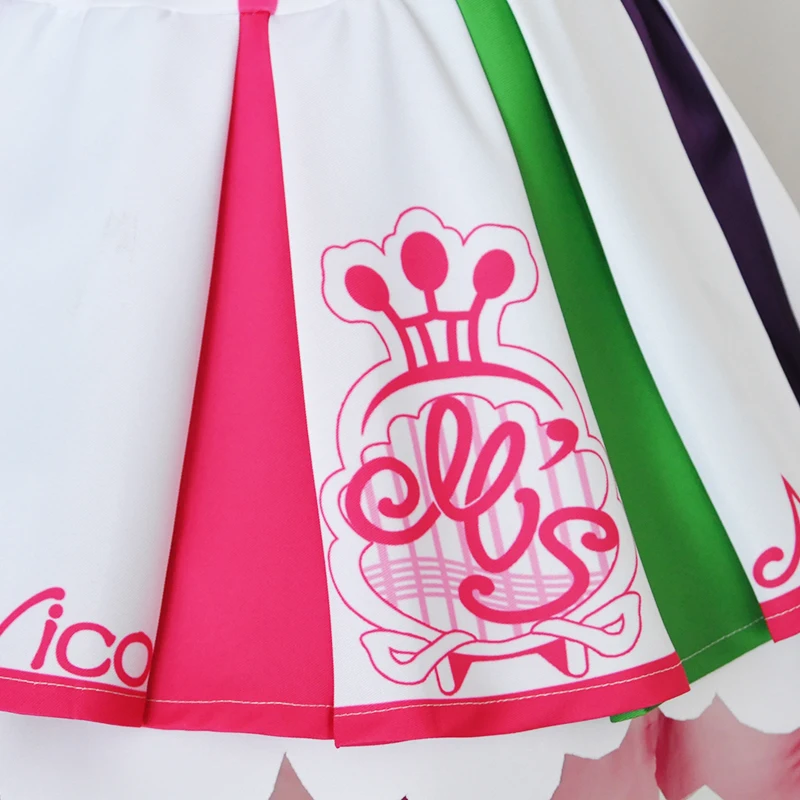 Love Live! Yazawa Nico Arcade Game 4rd Uniforms Cosplay Costume Dress