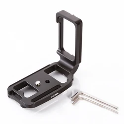 FOTGA QR Quick Release L Plate Bracket for Nikon D750 Camera Arca Swiss Sunwayfoto Tripod