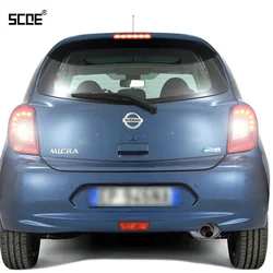 For Nissan Micra IV (K13) Micra C+C (K12) Murano (Z50) SCOE 2015 2X30SMD Super Bright Back Up Light Reverse Light Car Styling