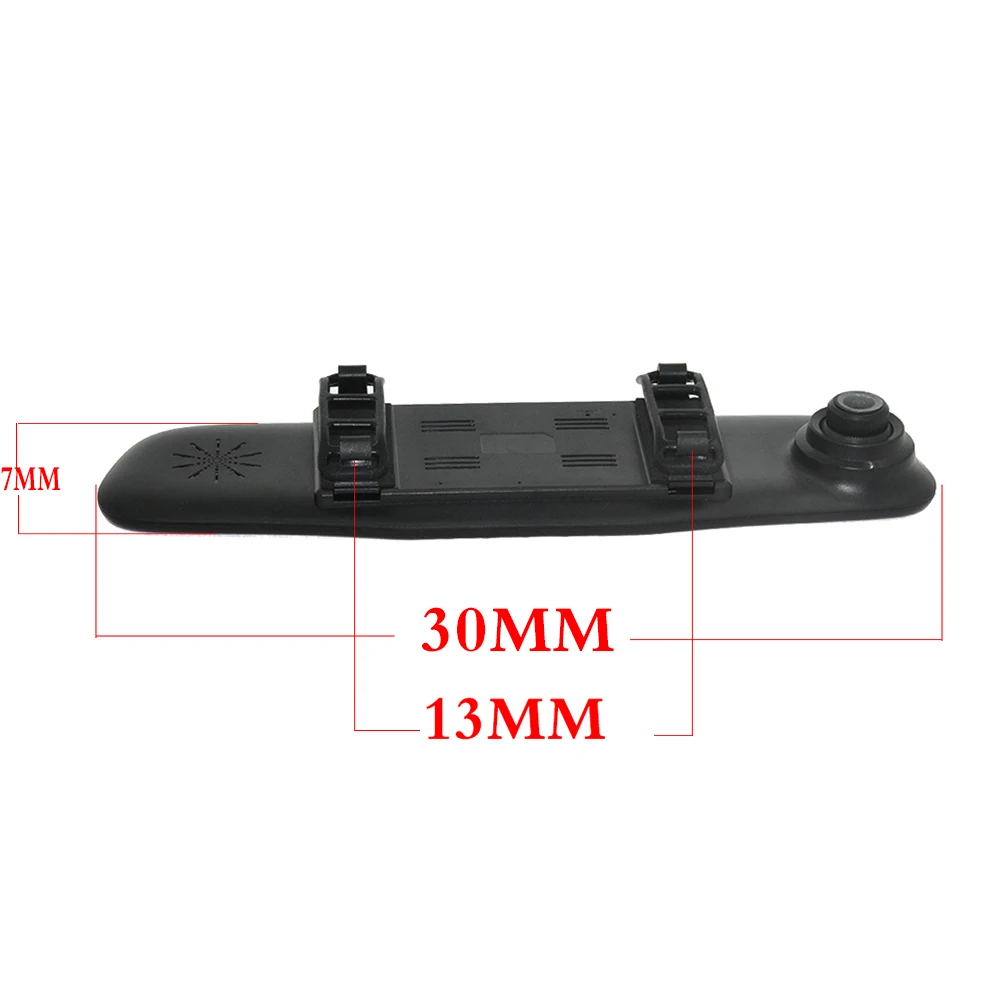 New Arrival Dual Lenses Car DVR Camera Double Camera 170 Degree Wide Angle Lens 1080P Recording 4.3