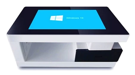 

New products 2018 interactive touch screen coumputer pc coffee table
