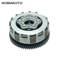 70 Teeth Clutch Engine 6 Slices Thick Gear Clutch CG/CB200 Fit For ZS LC LF CG200 Water-cooled Engine Off Road Motocross LH-112