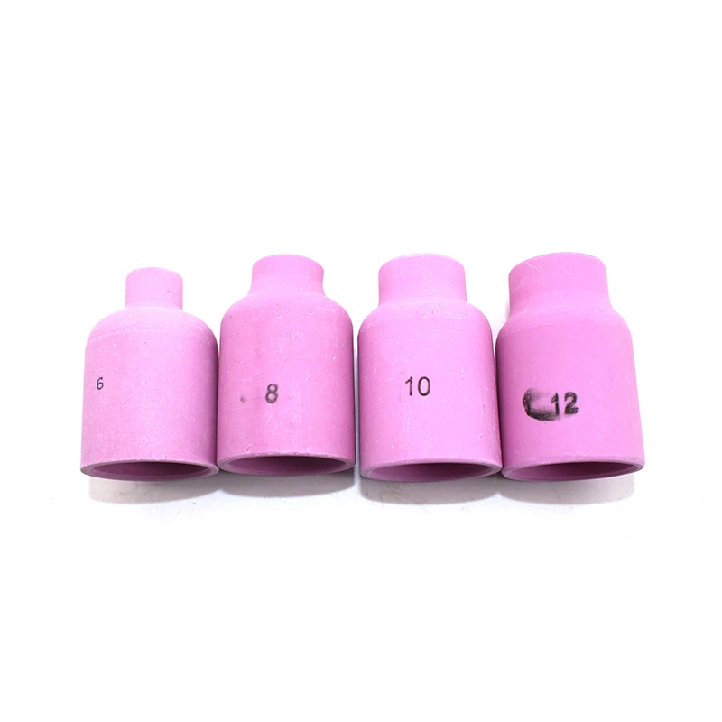 10Pcs Welding Tools TIG Welding Machine Accessories/Consumables Extra Dia Porcelain WP26 17 18 Torch Shield Cups Ceramic Nozzles