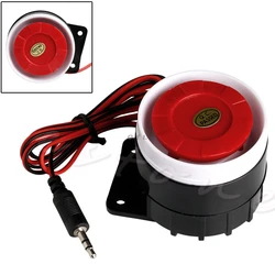 New Wired Mini Horn Siren Home Security Sound Alarm System 120dB DC 12V