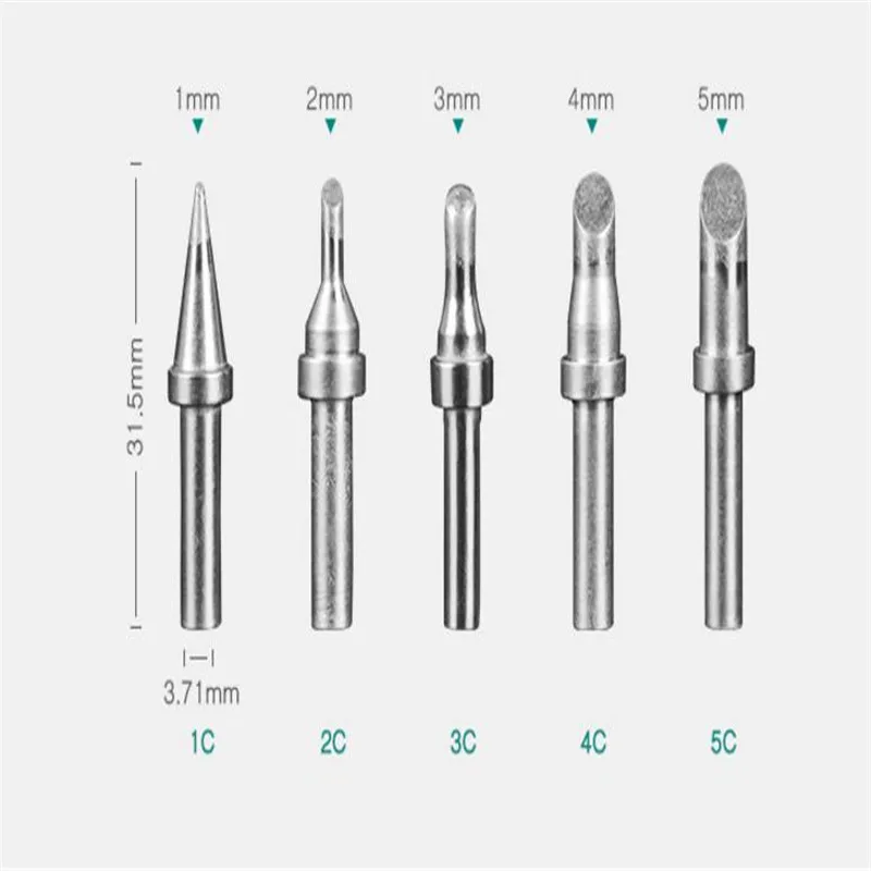 1PCS Original QUICK 200-K IronTips For The QUICK 203 / 203H / 204 / 204H / 203D / 376D / 712 Soldering Station Iron Head