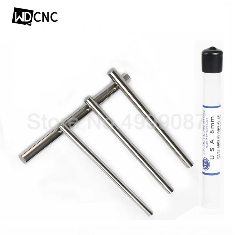 8-16mm Tungsten carbide Rod  HRC55 Tensile Without coolant holes Tungsten Solid Carbide Bar Round rod