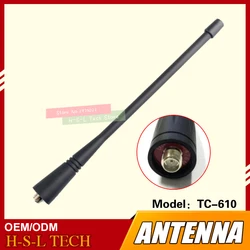 Walkie Talkie Rubber Antenna 400-470Mhz UHF Smafemale Interface For HYT TC-500S TC-610 TC-700 TC-368S Baofeng Free Shipping
