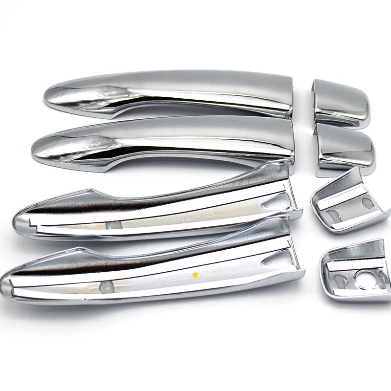 3 hole ABS Chrome Car Smart Handle Door Handles Cover  For RENAULT KADJAR 2016