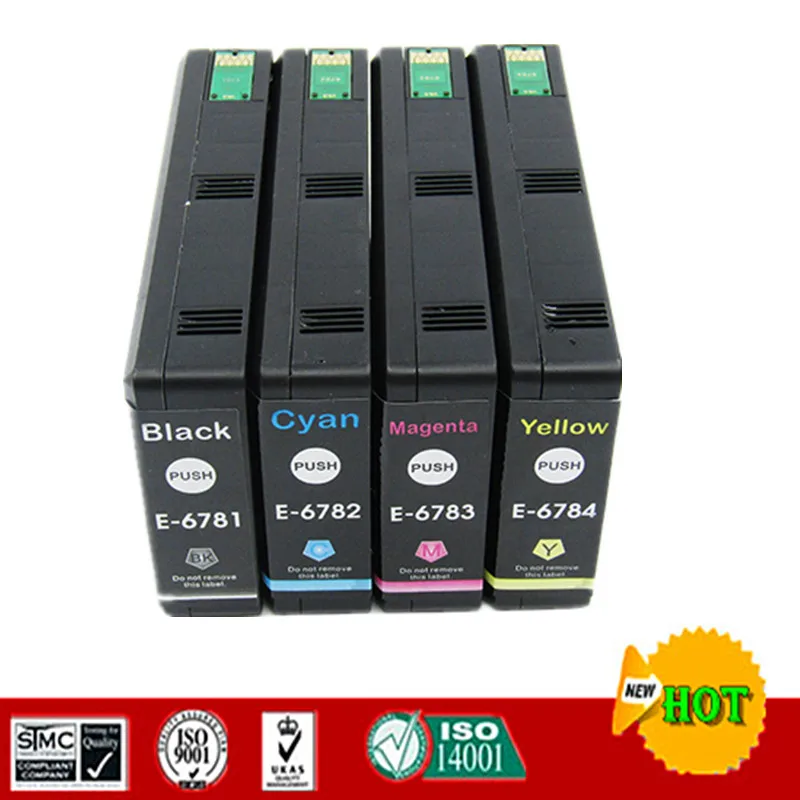 Compatible ink cartridge for T6781 - T6784 suit for Epson WP-4011 WP-4091 WP-4511 WP-4521 WP-/4531 WP-4022 WP-4092 WP-4532 etc.