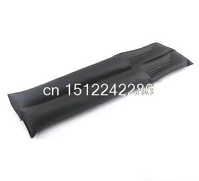 2 Pcs Black Artificial Leather Seat Armrest Gap Drop Filler Leak Proof For Benz