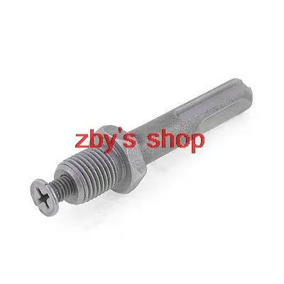 

1/2" Thread Hex Nut SDS Plus Shank Electric Drill Chuck Adapter w Screw