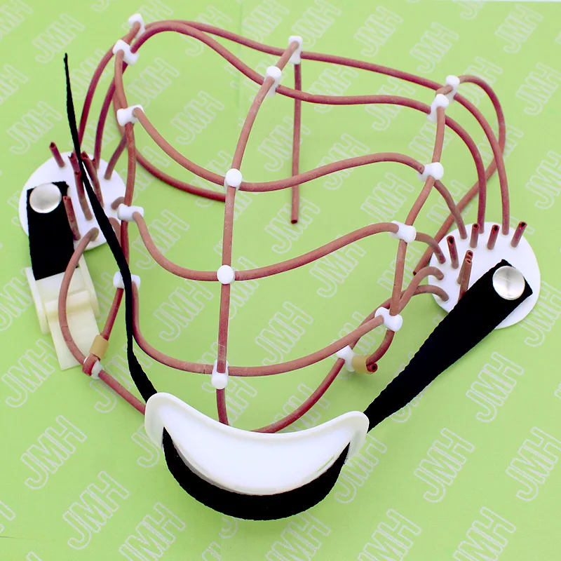 High quality adult EEG hat ,Adjustable EEG cap apply to electrode cable,size L/M/S