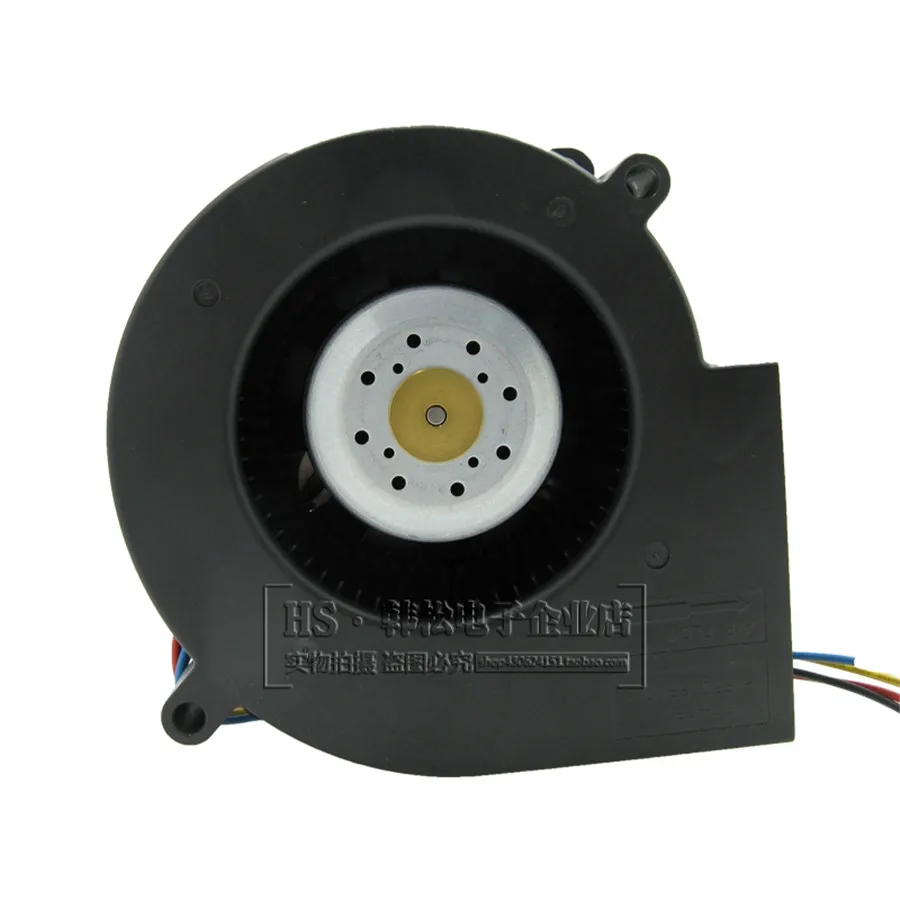 

New Original SANYO 9733 turbo centrifugal fan blower 12V 3.8A 97*97*33mm 9BMB12P2J619 big wind capacity 4pin