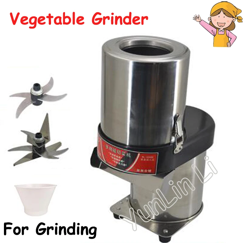 Electric Vegetable Slicing Machine Automatic Shredder Stainless Steel Cutter Professional Vegetable Chopper