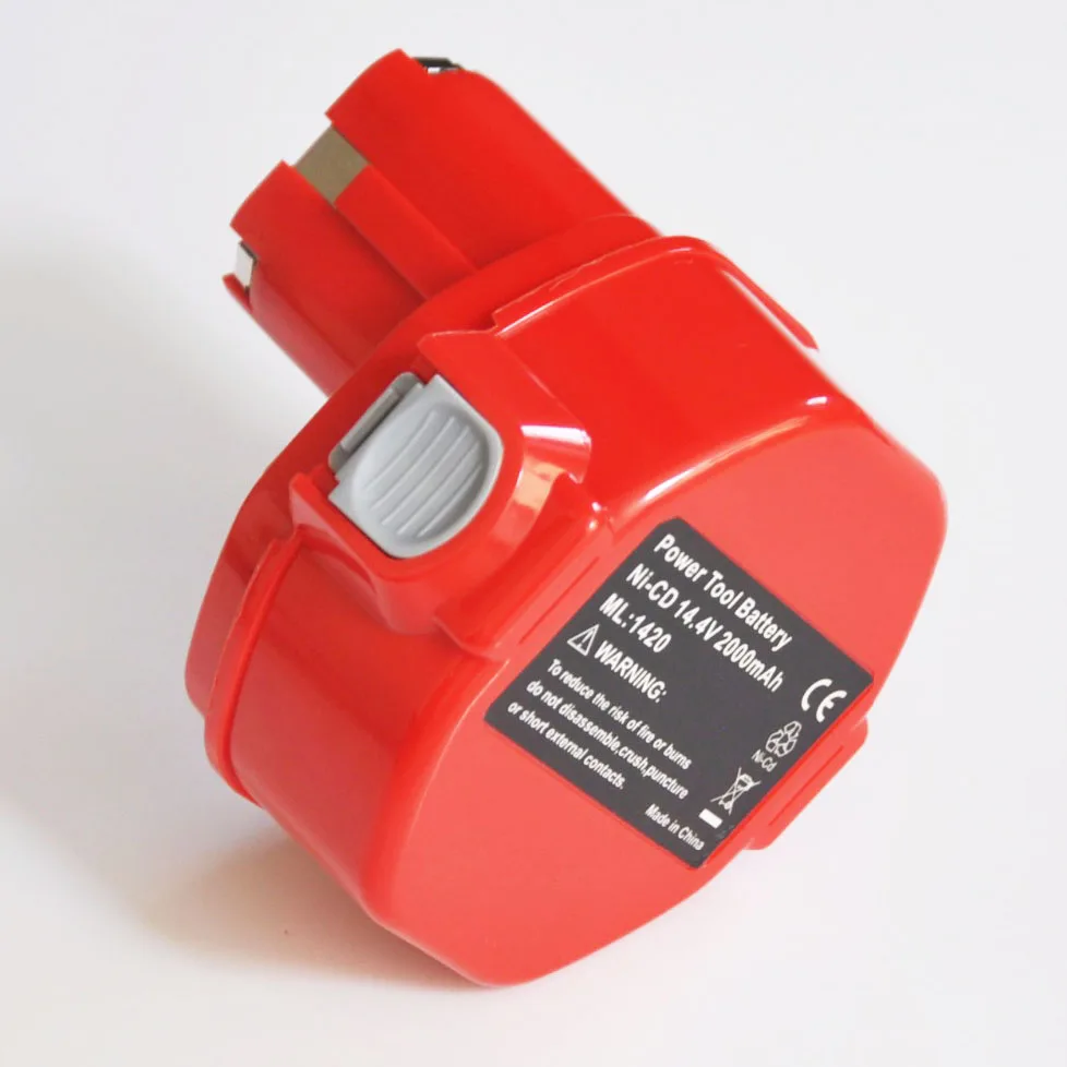 Bloco recarregável 14.4 mah da pilha da bateria 2000 v ni-cd para a broca elétrica sem fio e a chave de fenda 1051d 1051dz 4033d de makita