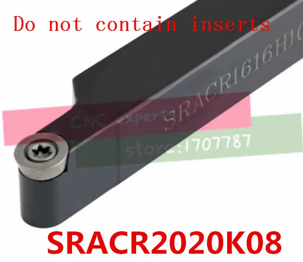 SRACR2020K08 20*20mm Metal Lathe Cutting Tools Lathe Machine CNC Turning Tools External Turning Tool Holder S-Type SRACR/L