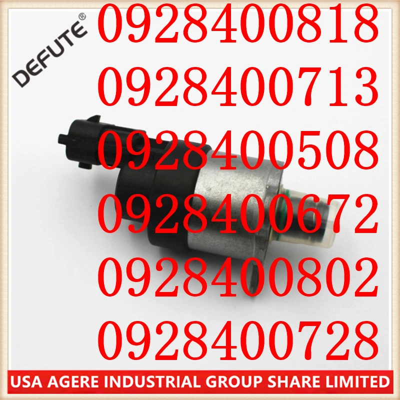 0928400818 0928400713 0928400508 0928400672 SCV Pump fuel Metering Solenoid Valve 0928400728 0928400802