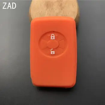 Silikonový kryt na klíče od auta ZAD, sada držáků na kelímky pro Toyota Avalon Yaris Hybrid Crown Reiz Corolla RAV4 Yaris dálkový ovladač 10 nejlepší prodej Kryt klíče Toyota Hybrid - №8