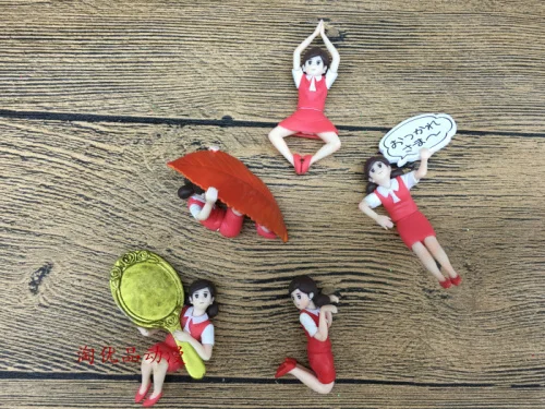 

pvc figure model toy yuanzi cup toy 5pcs/set