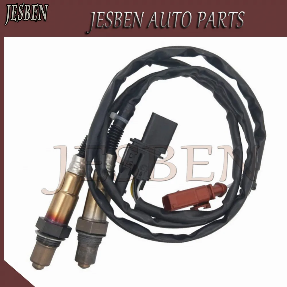 

2PCS Upstream & Downstream Lambda Probe O2 Oxygen Sensor fit for Audi A4 A8 VW Beetle Golf Jetta Passat 99-2006 NO# 17014 SG1170