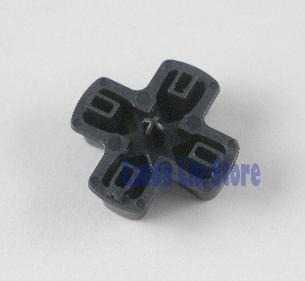 PS4 컨트롤러용 50개/몫 블랙 버튼 키 PS4 방향 조절 핸들 크로스 버튼 키