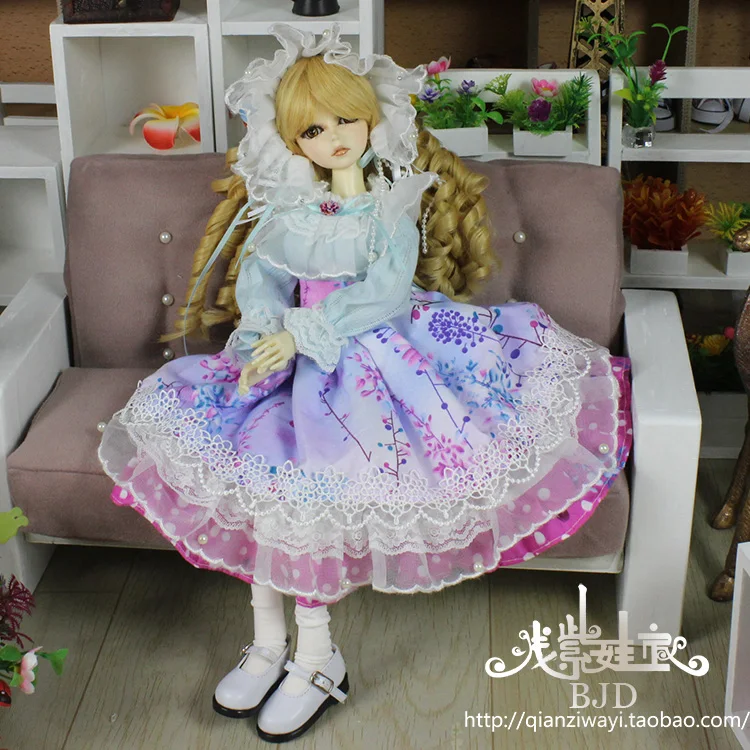 1/4 1/3 scale BJD dress+socks set for BJD/SD clothing doll accessories,Not included doll,shoes,wig,and other accessories 18D1604