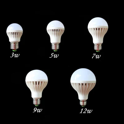 

Светодиодные лампы E27 3W 5W 7W 9W 12W 5730SMD холодный белый/теплый белый AC220V 230V 240V 1 шт./лот