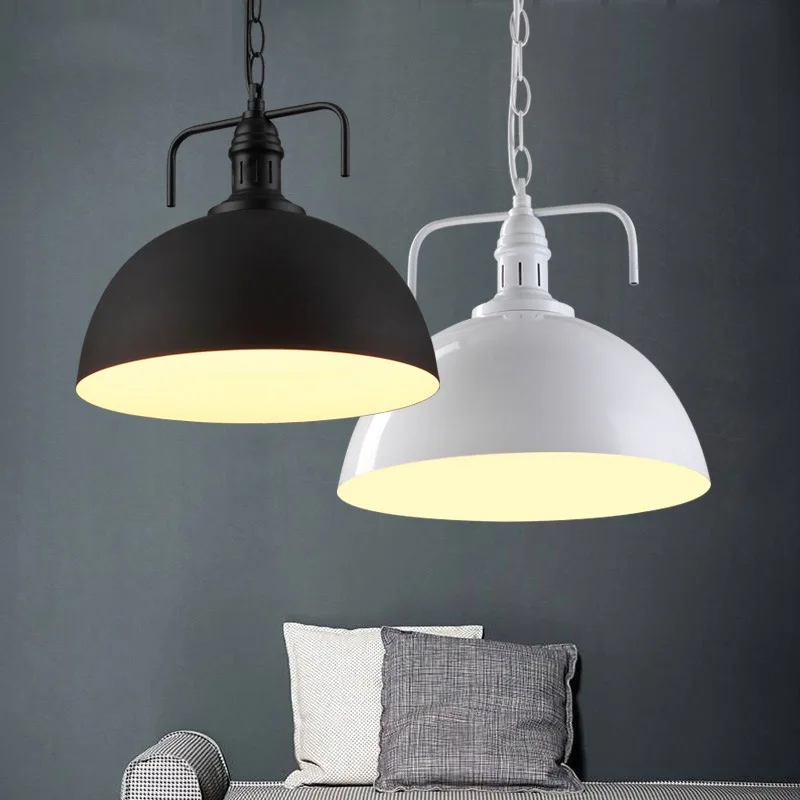 

Nordic Industrial Style Creative Iron LED Pendant Lamp Dining Room Living room Indoor Lighting Bar LED Energy Saving Lighting
