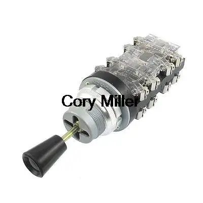 

AC 380V 15 Amp 4-позиционный блокирующий джойстик переключатель контроллер